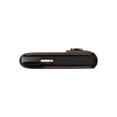 PORTAFOGLIO PREMIUM MINIWALLET DUSK DARK BROWN SECRID