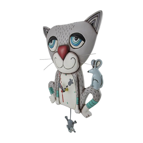 HORLOGE MOUSER CAT ART. P1404 ALLEN DESIGNS