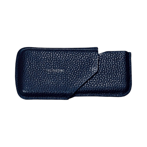 DAL NEGRO BLAUER KREDITKARTENHALTER MIT SCHIEBEFUHR 03239