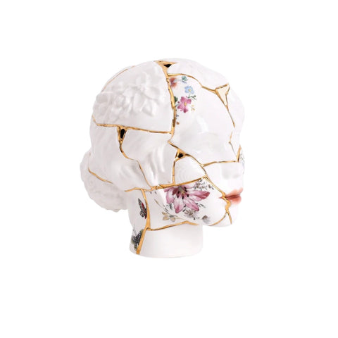 VASO IN PORCELLANA KINTSUGI HEAD SHE  09946  SELETTI
