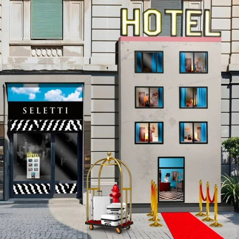 LAMPADA ARTISTICA HOTEL VOYER  ART. 10457 SELETTI