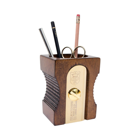 PORTAPENNE A FORMA DI TEMPERINO LEGNO DARK SUCK UK