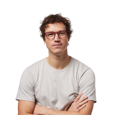 Lesebrille und Cherry Red +3 IZIPIZI