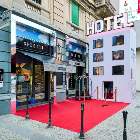 LAMPADA ARTISTICA HOTEL VOYER  ART. 10457 SELETTI