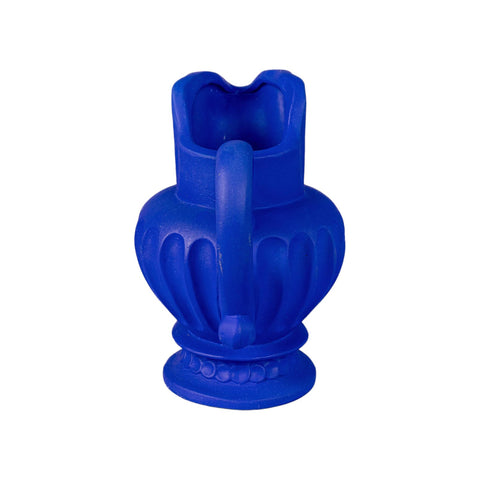 BLAUE TERRAKOTTA-VASE, KARAFFE, CM 23,5X19 H28 11508B SELETTI