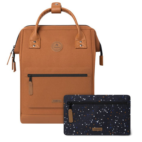 MITTLERER TURIN CABAIA BRAUN RUCKSACK