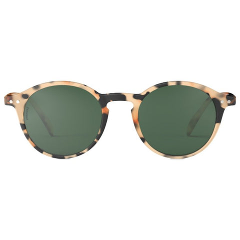 IZIPIZI SUN POLARISIERTE BRILLE MOD. D HELLSCHILDKRÖTENGRÜNE GLÄSER