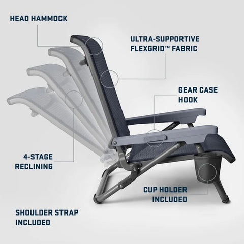 HONDO BEACH CHAIR 70000003252 NAVY YETI