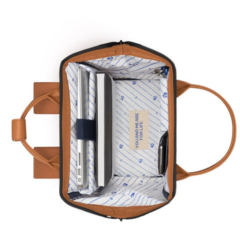 MITTLERER TURIN CABAIA BRAUN RUCKSACK