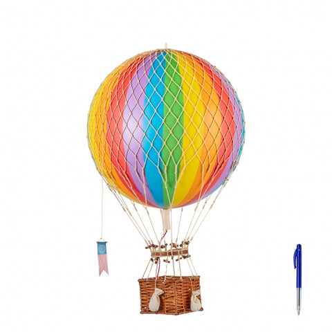 REGENBOGEN-HEISSLUFTBALLON DURCHMESSER 32