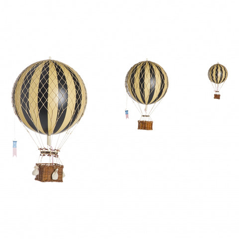 Heißluftballon 18 cm hellschwarz AP161K Authentische Modelle
