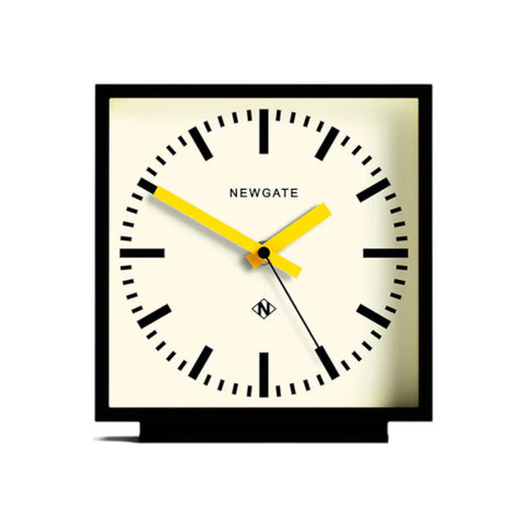 AMP KAMINUHR SCHWARZ/GELB MAN/AMP390KCY NEWGATE UHR