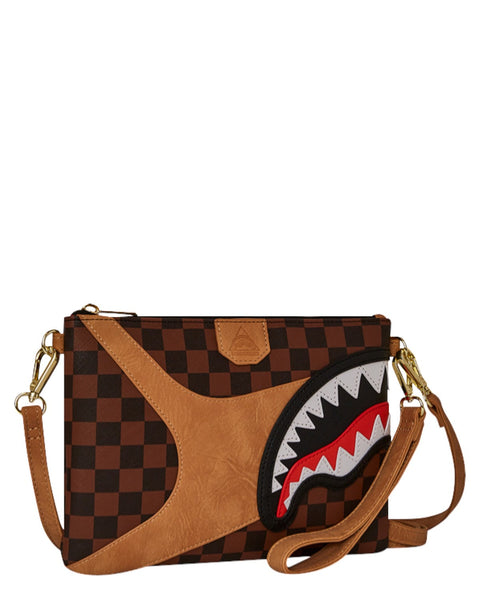 HENNYVILLE GELDBÖRSE 910W7999NSZ SPRAYGROUND BRAUN