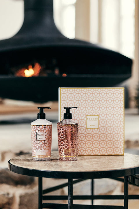 GESCHENKBOX DAMEN KÖRPER- &amp; HANDLOTION + HANDWASCHGEL BAOBAB MULTICOLOR