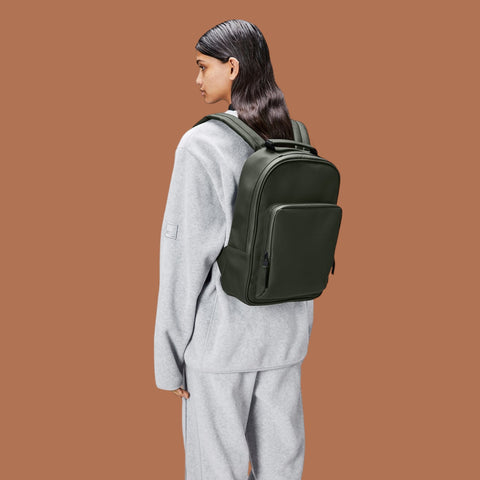 ZAINO BOOK DAYPACK W3 13260 RAINS GREEN