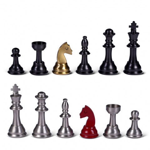 SCHACHSPIEL METALL GR033 AUTHENTISCHE MODELLE