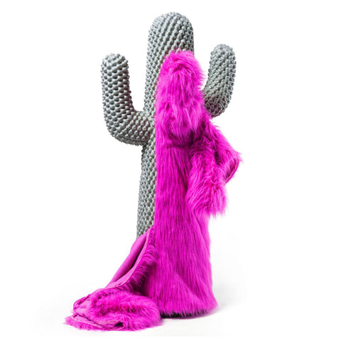 FUR COVER CACTUS GUFRAM G01998 LIMITED EDITION PINK