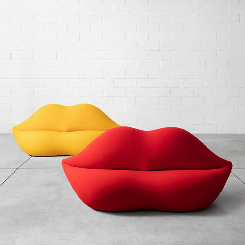 UNLIMITED BOCCA GUFRAM ROTES SOFA