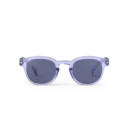 SUN C ATHLETIC PURPLE BLUE LENSES BRILLE +0 IZIPIZI PURPLE