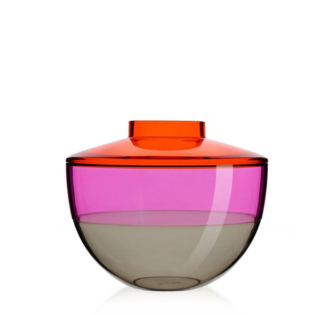 SHIBUYA VASE ORANGE-LILA-RAUCH 01221/22 KARTELL MULTICOLOR 