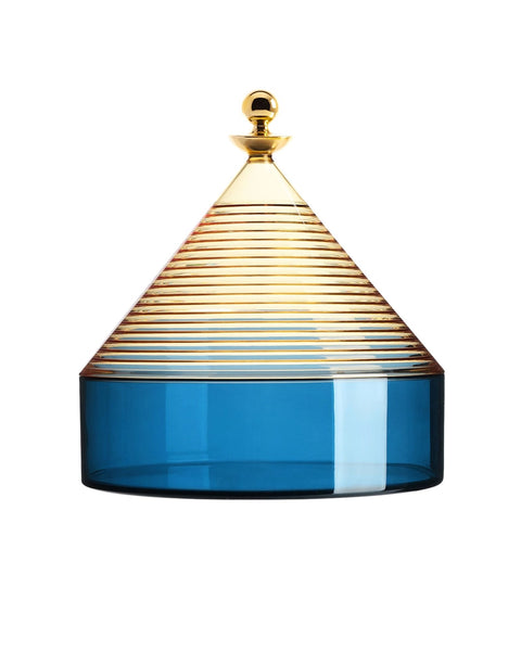 TRULLO CONTAINER GELB/BLAU 01550/GB KARTELL MULTICOLOR