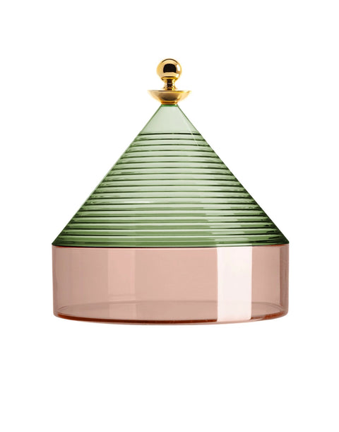 TRULLO CONTAINER GRÜN/ROSA ART 01550/VE KARTELL MULTICOLOR
