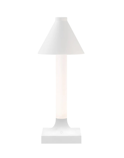 LAMPADA + DIFFUSORE  GOODNIGHT BATTERY 09560/BI KARTELL WHITE