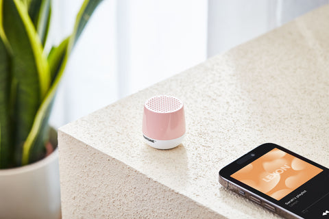 PANTONE MINO +SPEAKER ROSE QUARTZ ART. LA125PT-LP LEXON ROSA