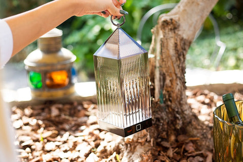 LAMPADA LANTERN FUME' 09335/FU KARTELL GREY