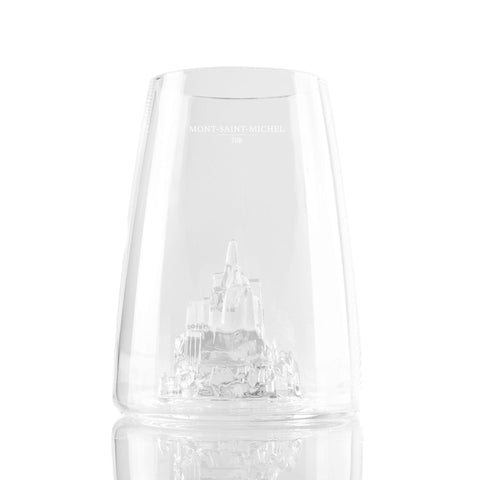 IKONISCHE DENKMÄLER MONT-SAINT-MICHEL ALASKAN MAKER GLASS