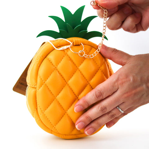 OBST/GEMÜSE FRISCHE ANANAS LEDER-GELBGELB
