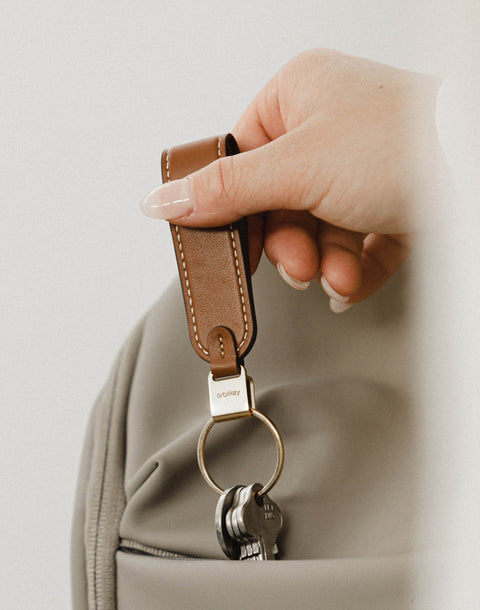 SCHLÜSSELANHÄNGER ORBITKEY LOOP KEYCHAIN KARAMELL PLK1-CML-101