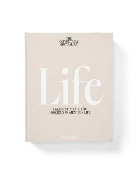 ALBUM PHOTO LIFE BEIGE PRINTWORKS