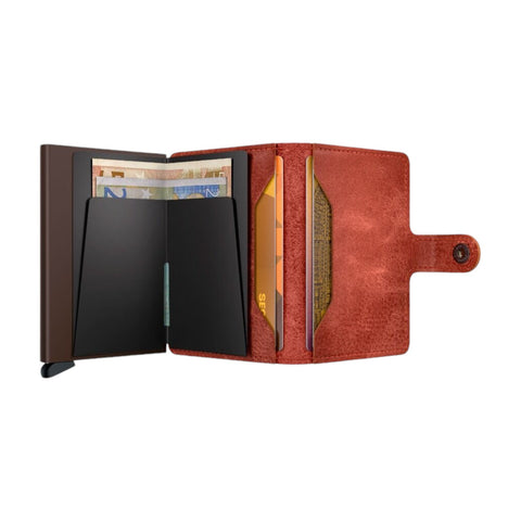MINIWALLET VINTAGE ORANGE SECRID