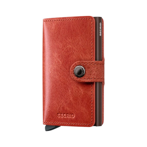 MINIWALLET VINTAGE ORANGE SECRID