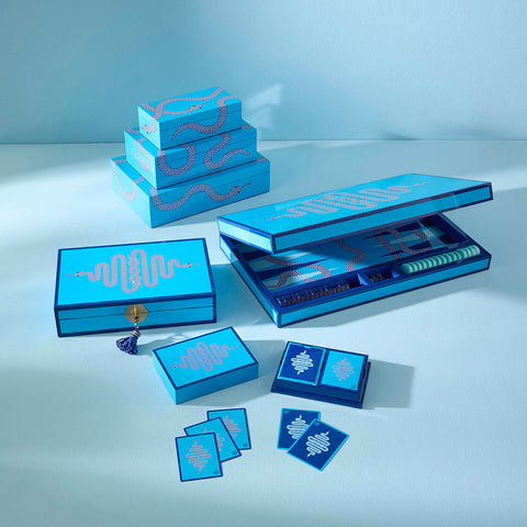 EDEN LACQUER MEDIUM BOX 34766 JONATHAN ADLER BLAU