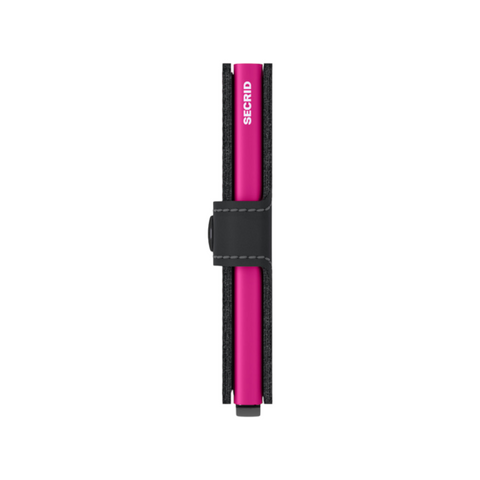 MINIWALLET SECRID MATTSCHWARZ &amp; PINK