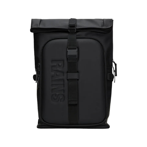 TEXEL GEFORMTE RUCKSACKTASCHE 13430 SCHWARZ RAINS