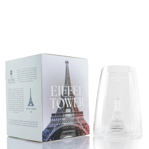IKONISCHE DENKMÄLER EIFFELTURM AM-VDI-TE ALASKAN MAKER GLASS