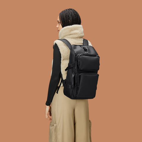 TRAIL CARGO RUCKSACK SCHWARZ W3 ART.14330 RAINS