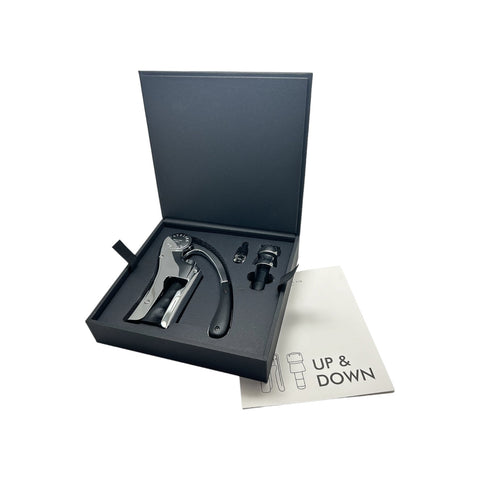 L'ATELIER DU VIN UP &amp; DOWN SILBERNER KORKENZIEHER 095760