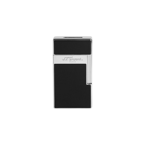 ST DUPONT BQ BIG D FEUERZEUG SCHWARZ/CHROM 025001