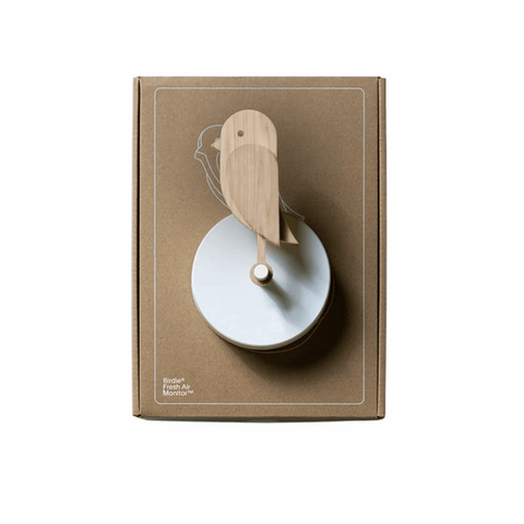 BIRDIE BI-M-B-1  FRESH AIR MONITOR WOOD EDITION MULTICOLOR