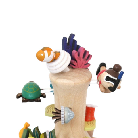 SPIELUHR SCHNORCHELN AM RIFF 1033745 WOODERFUL LIFE