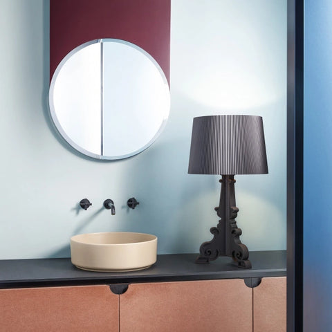 Kartell Bourgie Mattschwarze Lampe G9077/09