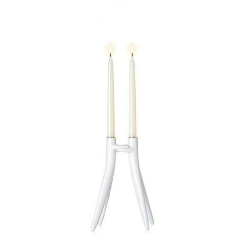 1955/03 Kartell White Embrace Kerzenleuchter