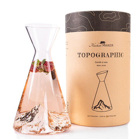TOPOGRAFISCHES MATTERHORN KUNSTKRUG TOPO-CA-M ALASKAN MAKER MEHRFARBIG