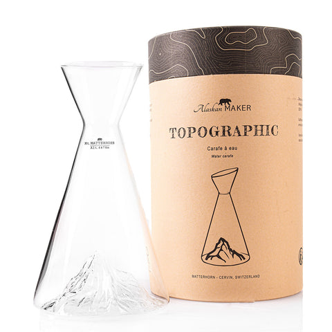 TOPOGRAFISCHES MATTERHORN KUNSTKRUG TOPO-CA-M ALASKAN MAKER MEHRFARBIG