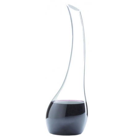 EINZELNE HORNKARAFFE 1977/13 RIEDEL TRANSPARENT