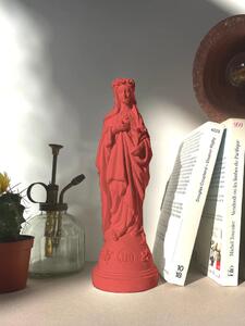 CORAL J'AI VU LA VIERGE STATUETTE MADONNA MIT KIND 29 CM